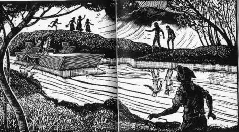 black-and-white illustration from pp. 56-57