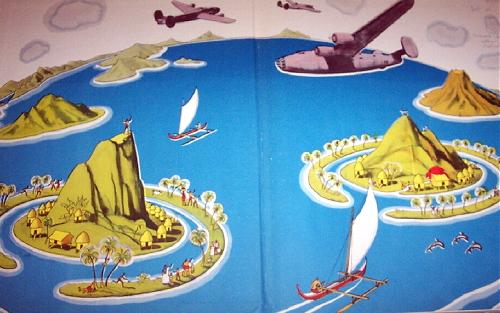 Sky Highways endpapers