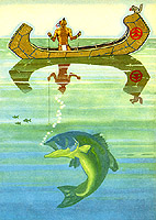 My favorite illusttration from The Story of Hiawatha